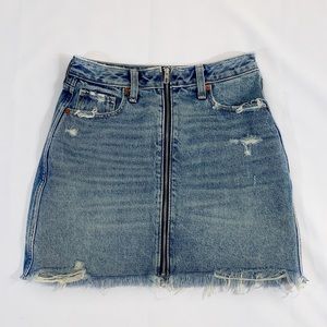 Abercrombie mini denim skirt